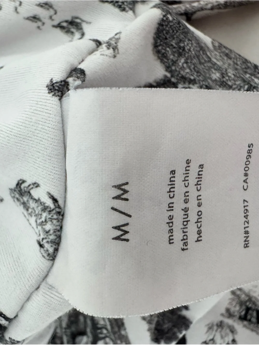 WeWoreWhat | Toile Print | Sports Bra - Picture 5 of 5
